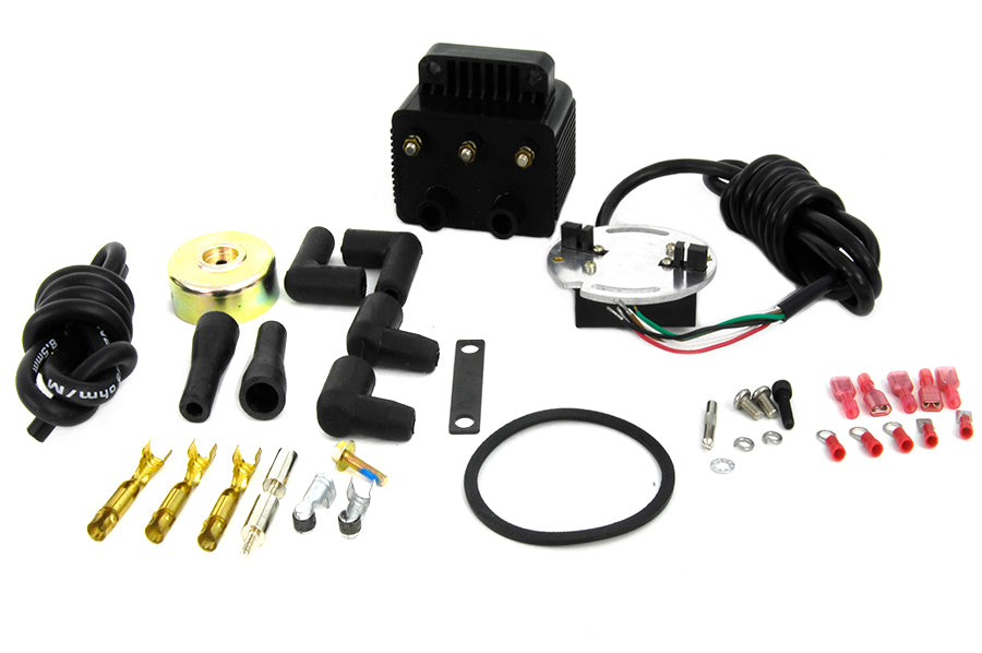 HARLEY V-Fire Single Fire Zündanlage mit 8,5 mm Spule für XL Modelle von 1971-2003, FXST Modelle von 1984-1999,