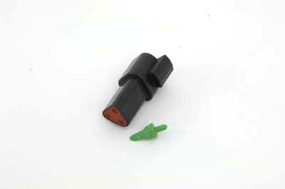 HARLEY Deutsch Versiegelter Stecker Komponente 3 Kabel Passend 0-  Alle, Modelle 0-  Alle, Modelle