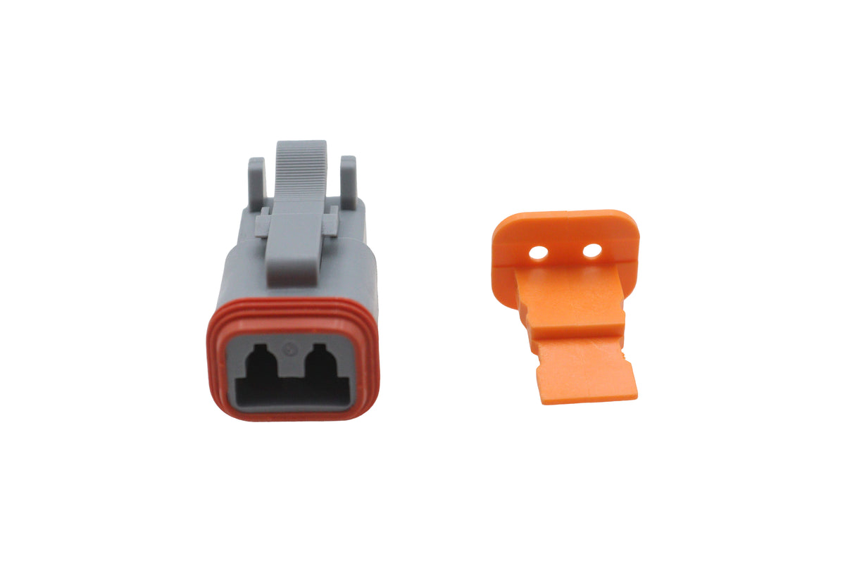 HARLEY Deutsch abgedichteter 2-Draht-Stecker, passend für alle Modelle 0- , alle Modelle 0-