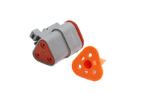 HARLEY Deutsch Versiegelter 3-Draht-Stecker-Komponente Passt 0-  Alle, Modelle 0-  Alle, Modelle