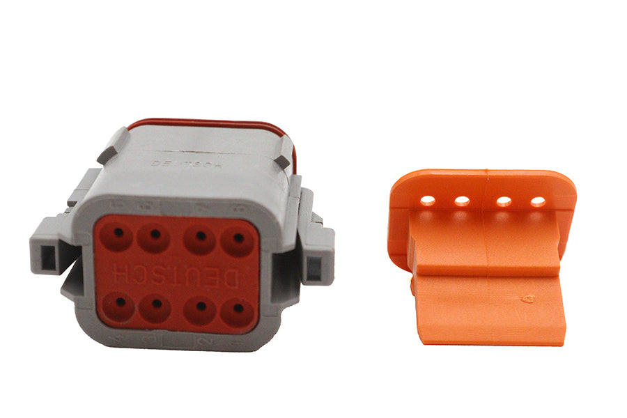 HARLEY Deutsch abgedichteter 8-Draht-Stecker-Komponente Passend für 0-  Alle, Modelle 0-  Alle, Modelle