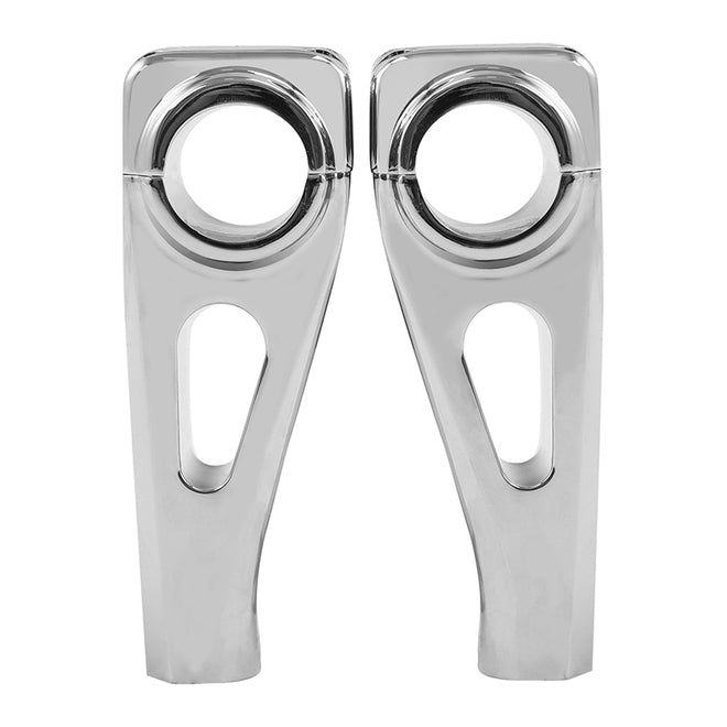 Custom Chrome HARLEY CHROME 4.5" TALON PRO RISERS  FOR 1.25" HANDLEBAR