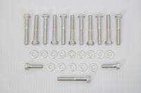 HARLEY Rocker Box Screw Kit Cadmium fits 1957-1976 XL,