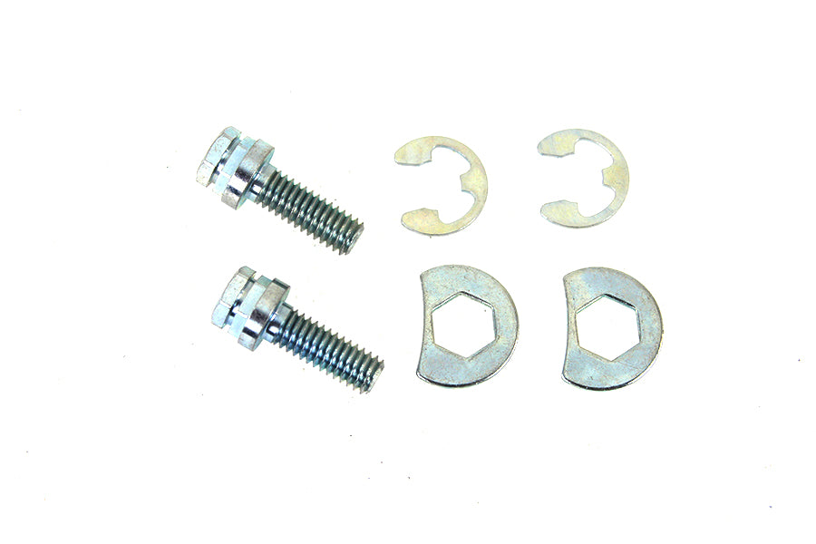 HARLEY Auspuffrohr-Befestigungssatz Zink passend für 1966-1984 FL, 1971-1984 FX,