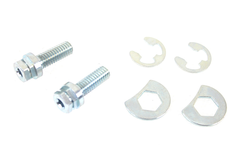 HARLEY Auspuffrohr-Befestigungssatz Zink passend für 1966-1984 FL, 1971-1984 FX,