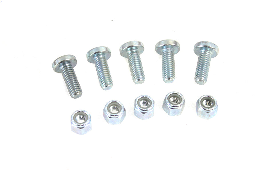 HARLEY Rear Disc Bolt and Nut Kit Zinc fits 1992-2017 FXD,   1992-UP FXST,   1992-UP FLST,   1992-UP XL,   1992-UP FLT,
