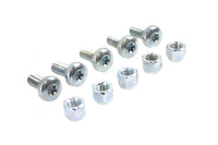 HARLEY Rear Disc Bolt and Nut Kit Zinc fits 1992-2017 FXD,   1992-UP FXST,   1992-UP FLST,   1992-UP XL,   1992-UP FLT,