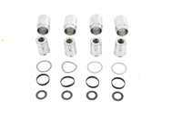 HARLEY Valve Cover Set Chrome Plated fits 1931-1941 W,  1931-1941 WL,  1931-1941 G,