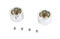 HARLEY Abgedeckte Vorderachs-Abdeckungssatz verchromt Passend für 2001-2011 FLSTS, 2001-2011 FXSTS,