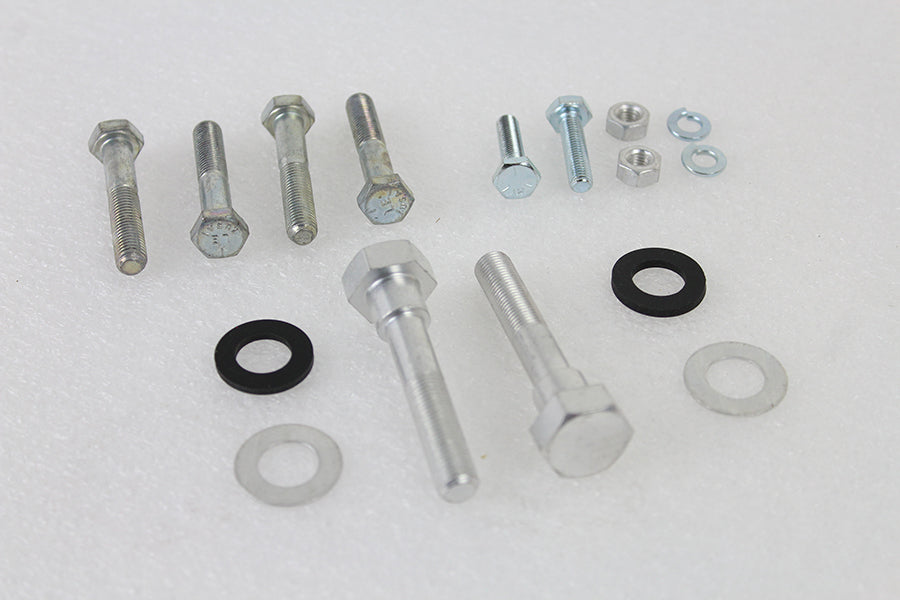 HARLEY Saddlebag Guard and Support Brackets Mounting Kit fits 1965-1967 FL,