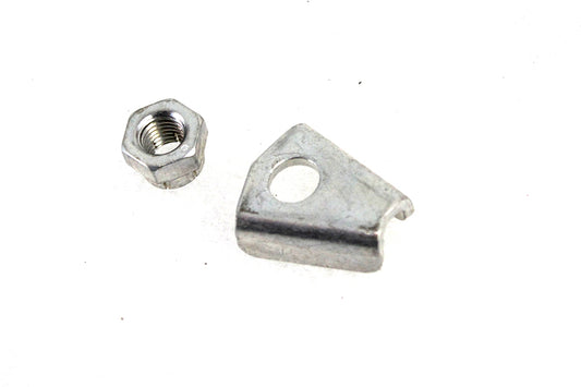 ハーレー ブレーキケーブルクレビス クランプ＆ナットセット 1949-1971 FL、1971-1972 FX、1952-1956 K、1957