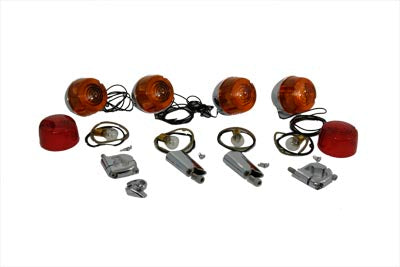 HARLEY Blinker-Kit Passend für 1973-1985 FX, 1973-1985 XL,