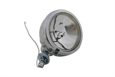 HARLEY Chrom Spotlampen-Baugruppe, klar, passend für FL 1964-1984, FLT ab 1979, FLST ab 1986,
