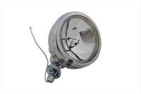 HARLEY Chrom Spotlampen-Baugruppe, klar, passend für FL 1964-1984, FLT ab 1979, FLST ab 1986,