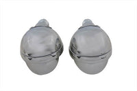 HARLEY 4-1/2 Zoll Spotlampen-Set mit Visier Passend für 1964-1984 FL, 1979-UP FLT, 1986-UP FLST,