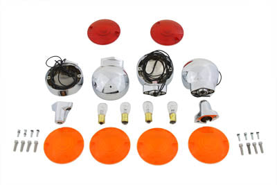 HARLEY Universal-Blinkerset, passend für 1958-1984 FL,