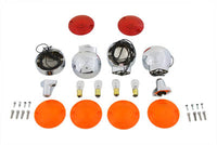 HARLEY Universal-Blinkerset, passend für 1958-1984 FL,