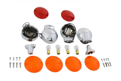 HARLEY Universal-Blinkerset, passend für 1958-1984 FL,