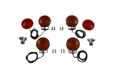 HARLEY Universal-Blinkerset, passend für 1958-1984 FL,