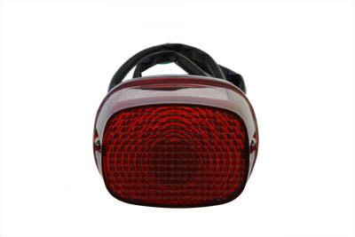 HARLEY Chrom-LED-Rücklicht Passend für 1973-1998 FX, 1973-1998 FL, 1973-1998 XL, 1985-1994 FXR, 19