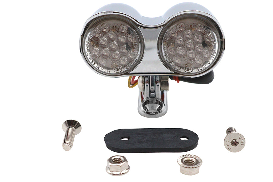 HARLEY Universal Dual LED Amber Markierungsleuchte Passend für 0- Custom, Anwendung