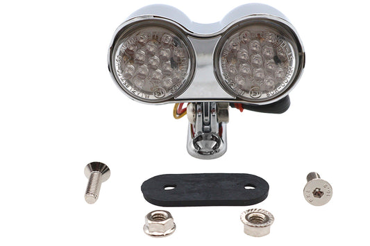 HARLEY Universal Dual LED Amber Marker Lamp Fits 0-  Custom, application