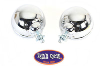 HARLEY Chrome Zusatzscheinwerfer-Set Passend für 1964-1984 FL, 1979-UP FLT, 1986-UP FLST,