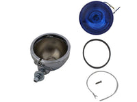 HARLEY Blue Pursuit Zusatzscheinwerfer-Kit Passend für 1964-1984 FL, 1979-UP FLT, 1986-UP FLST,