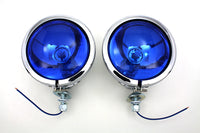 HARLEY Blue Pursuit Zusatzscheinwerfer-Set Passend für 1964-1984 FL, 1964-1984 FL, 1979-UP FLT, 1979-UP FLT,