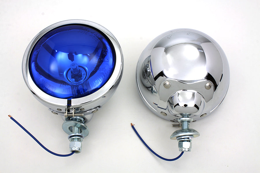 HARLEY Blue Pursuit Zusatzscheinwerfer-Set Passend für 1964-1984 FL, 1964-1984 FL, 1979-UP FLT, 1979-UP FLT,