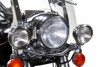 HARLEY Chrome konturierter 7 Zoll Scheinwerferring Passt für 1983-UP FLT, 1994-UP FLHR, 1986-UP FLHT, 2006