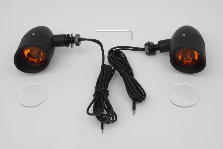 HARLEY Bullet Smooth Type Marker Lamp Set Fits 0-  Custom, application
