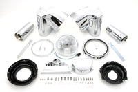 HARLEY Chrome 7 inch Headlamp Cowl Kit fits 1986-2017 FLST,