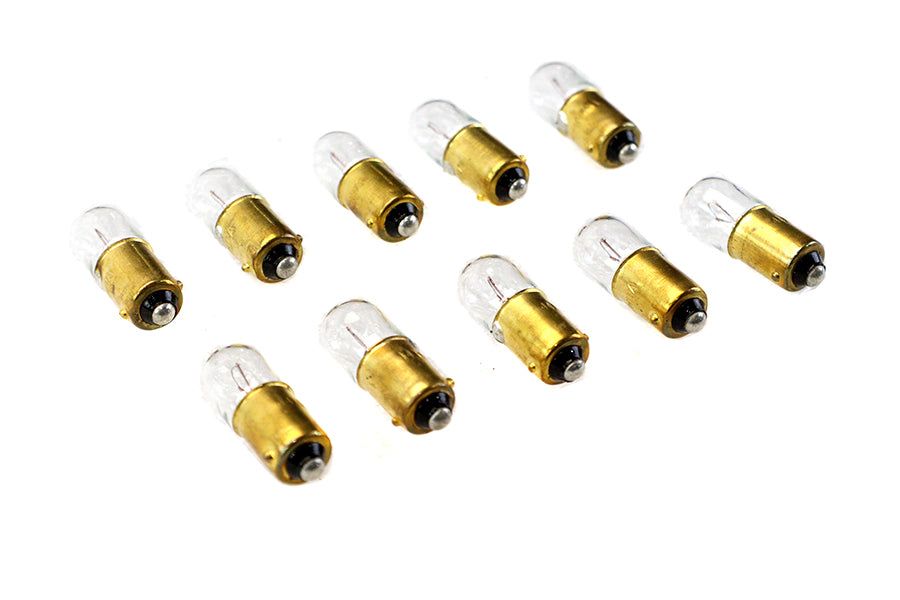 HARLEY Mini Glühlampe für Tachometer 6 Volt Passend für 0- Alle, Tachometer