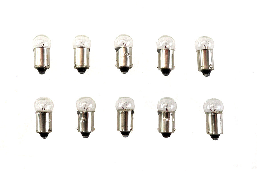 HARLEY Mini 12 Volt Birne für Blinker und Kontrollleuchte, passend für 1984-UP FXST, 1991-2017 FXDWG, 1980-