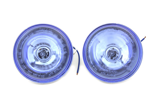 HARLEY Halogen-Spotlampe blau 30 Watt Glühbirnensatz Passend für 0-  Alle, 4-1/2 Spotlampen" 0-  Alle, 4-1/2 Spotlampe