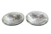 HARLEY Klares 4-1/2 Zoll 6 Volt Sealed Beam Spotlampen-Birnenset Passt 0- Alle, 4-1/2 Spotlampen" 0- Alle,