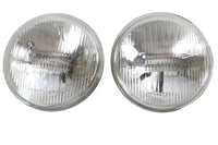HARLEY Klares 4-1/2 Zoll 6 Volt Sealed Beam Spotlampen-Birnenset Passt 0- Alle, 4-1/2 Spotlampen" 0- Alle,