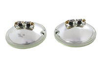 HARLEY Klares 4-1/2 Zoll 6 Volt Sealed Beam Spotlampen-Birnenset Passt 0- Alle, 4-1/2 Spotlampen" 0- Alle,