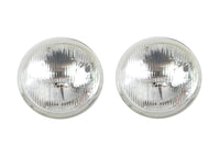 HARLEY Klar 4-1/2 Zoll 12 Volt Sealed Beam Suchscheinwerfer Glühlampensatz Passend für 0- Alle, 4-1/2 Spotlampen" 0- Alle