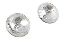 HARLEY Klar 4-1/2 Zoll 12 Volt Sealed Beam Suchscheinwerfer Glühlampensatz Passend für 0- Alle, 4-1/2 Spotlampen" 0- Alle