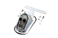 HARLEY Skull Face Tombstone Tail Lamp Clear Lens fits 0-  Custom, application