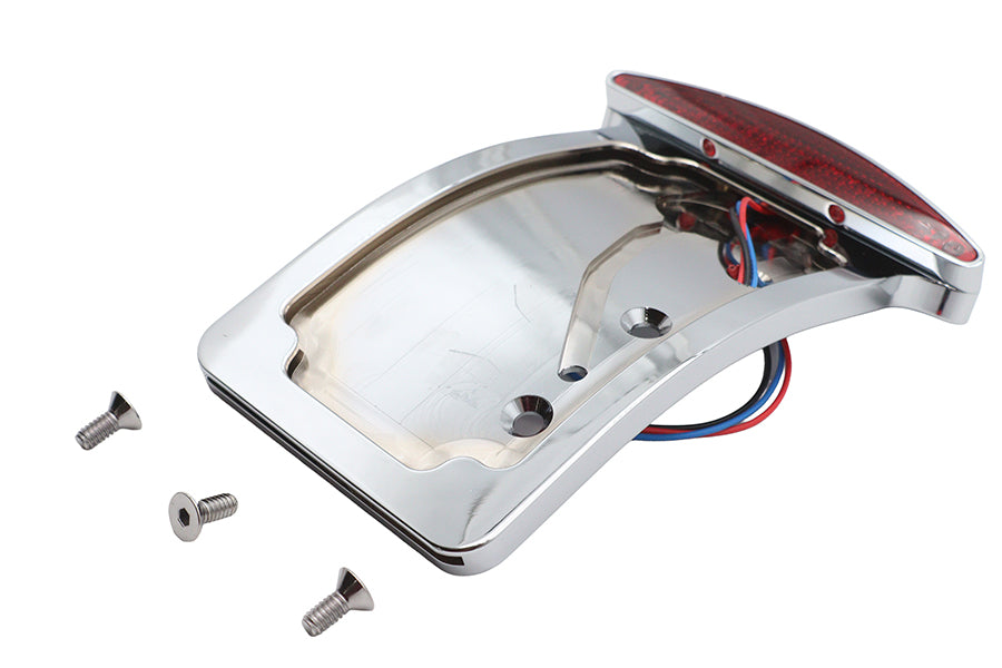 HARLEY Chrome Slice LED Rücklicht Kennzeichenhalterung Passt 0-  Ersatz, Anwendung