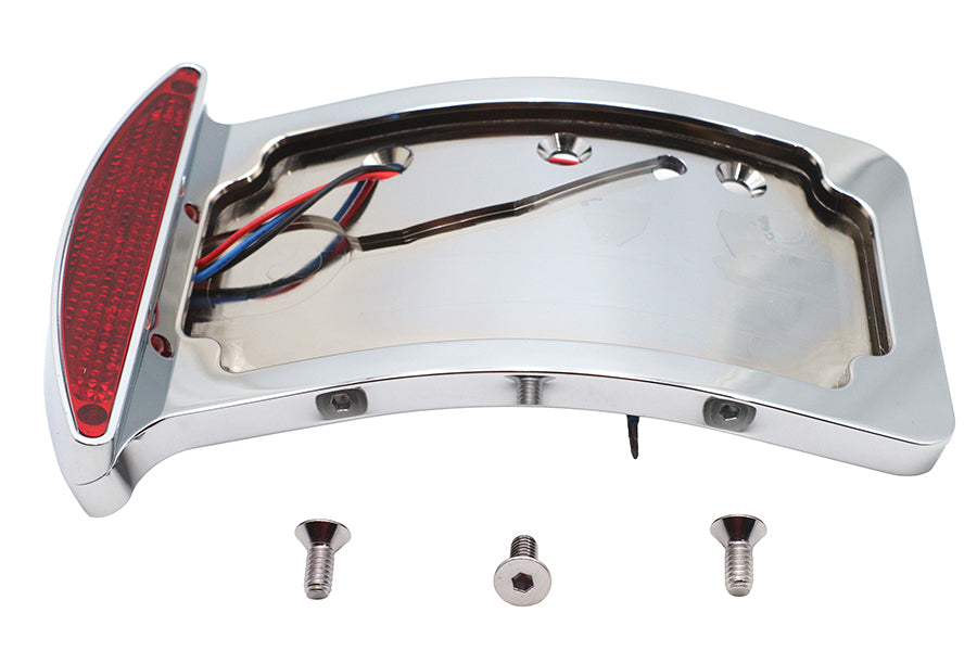 HARLEY Chrome Slice LED Rücklicht Kennzeichenhalterung Passt 0-  Ersatz, Anwendung