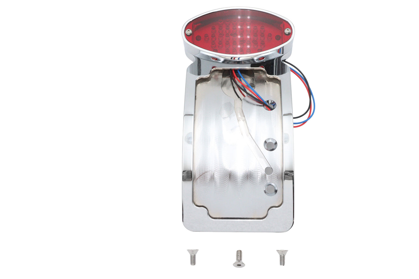 ハーレー クローム キャッツアイ LED テールランプ ナンバープレートアセンブリ 0- 交換、適用