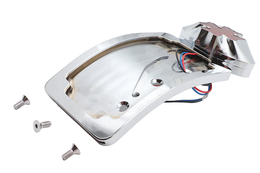 HARLEY Chrom Maltese LED Rücklicht Kennzeichenhalterung Passt 0-  Ersatz, Anwendung