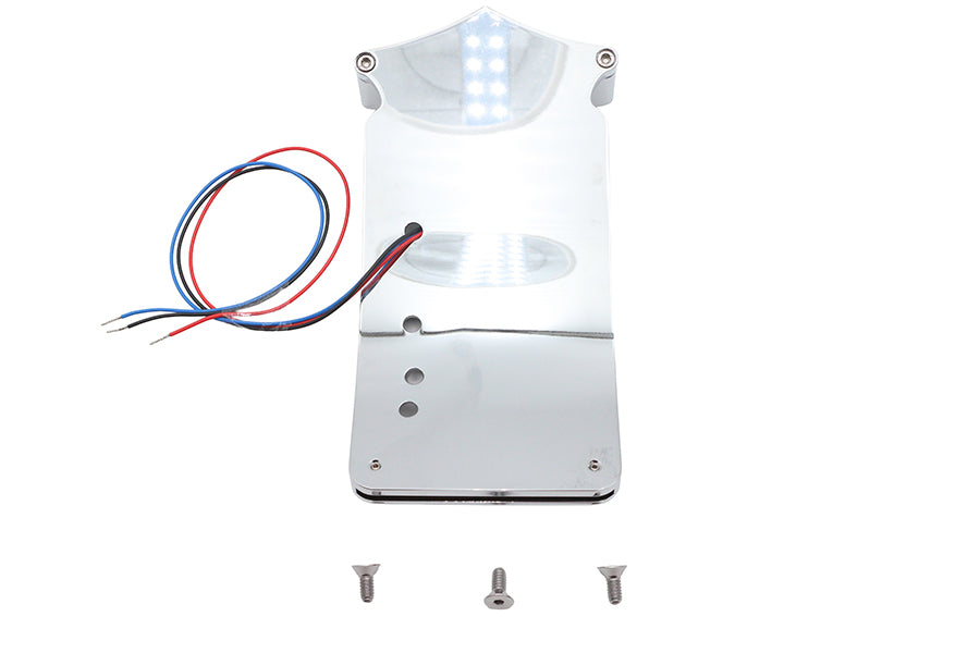 HARLEY Rücklicht und Kennzeichenhalter Set Diamond Style Passend für 0- Ersatz, Anwendung