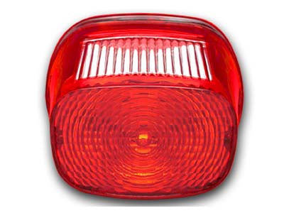 HARLEY Rücklichtglas Standard rot Passend für 1999–2003 FLT, frühe 2003 1999–2003 FXD, frühe 2003 1999–