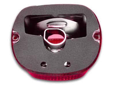HARLEY Rücklichtglas Standard rot Passend für 1999–2003 FLT, frühe 2003 1999–2003 FXD, frühe 2003 1999–
