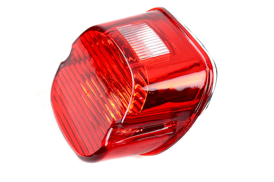 HARLEY Rücklichtglas Laydown Style Rot Passend für 1999-2003 FLT,